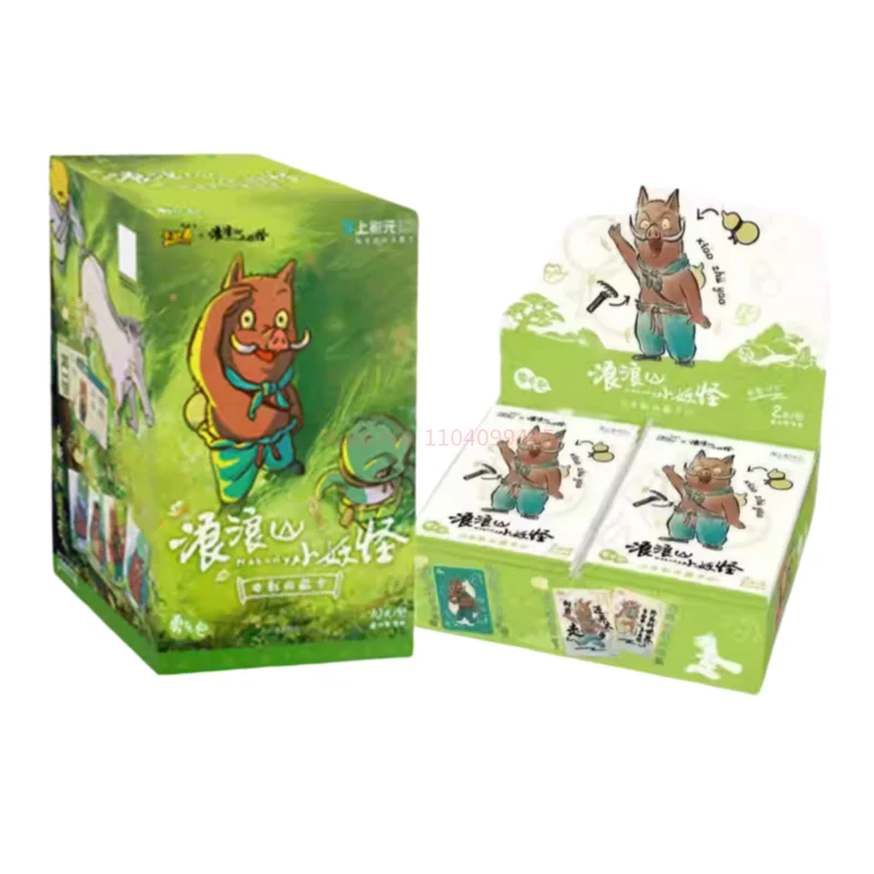 Véritable KAYOU Langlangshan petit monstre carte film édition de luxe Courage rêve Pack Anime film cartes de collection jouet cadeaux