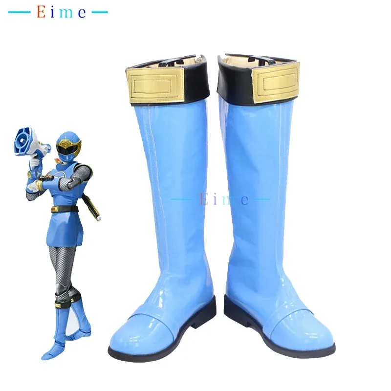 

25COSKikai Kyoryu Ninja Sentai обувь для косплея реквизит для косплея обувь из искусственной кожи Хэллоуин карнавальные ботинки на заказ