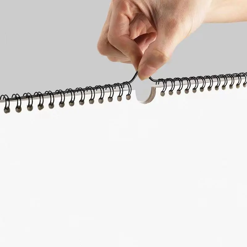 20pcs 8/10/15/20cm Calendar Hook Loose-Leaf Binding Straight Iron Hanging Bar Weekly Monthly Schedule Planner Agenda Organizer