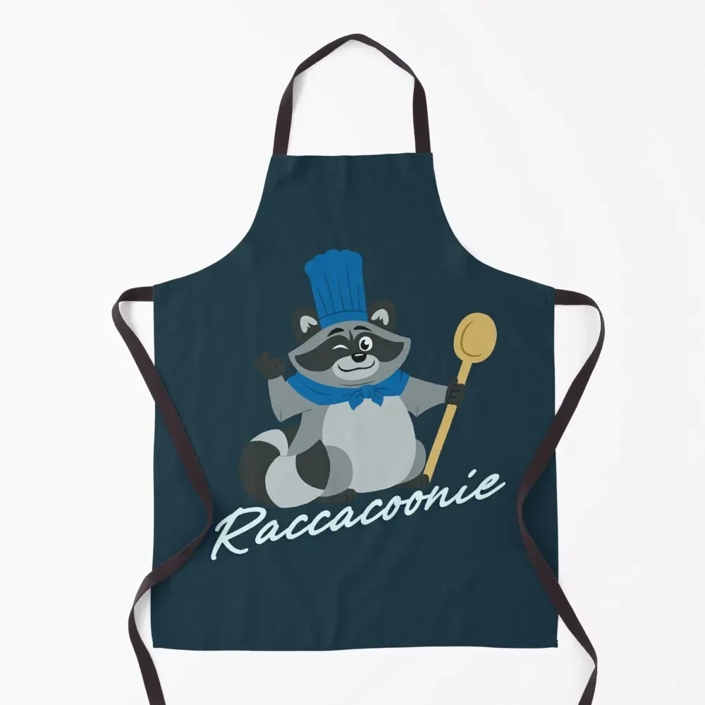 

Raccacoonie Apron Customizable Trim Cloth Apron