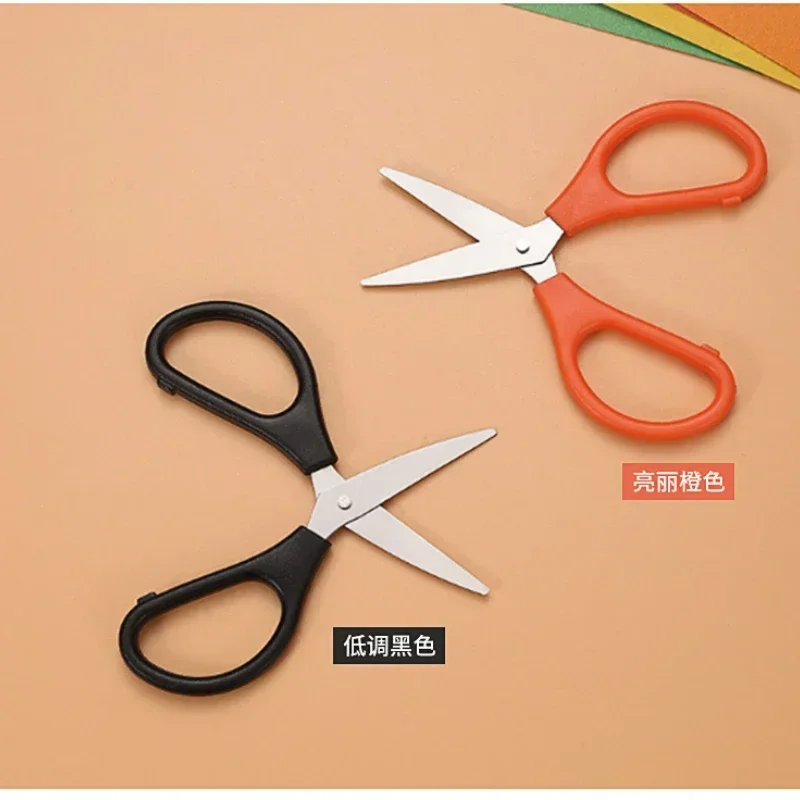 Stainless Steel Mini Scissors Hand Made Scissors for Students and Children Household Flat Head Thread Scissors Fabric Cutter