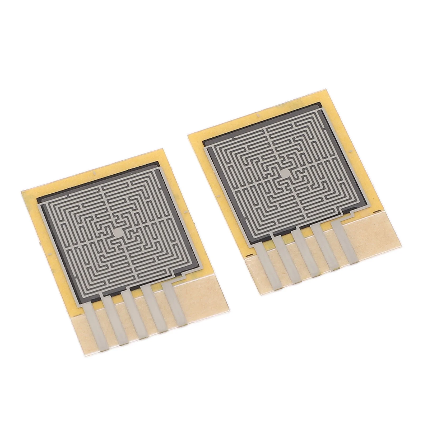 2PCS 10g to 1Kg Resistive Film Pressure Sensor 4 Zones High Sensitivity Force Sensor for Skateboards Robots Keypads