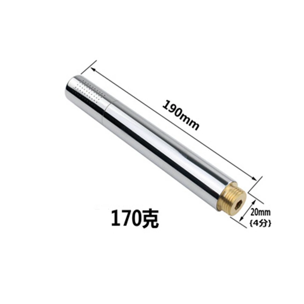 2PCS FOR All Copper Hand Shower Single Head Shower Nozzle Copper Rod Copper Round