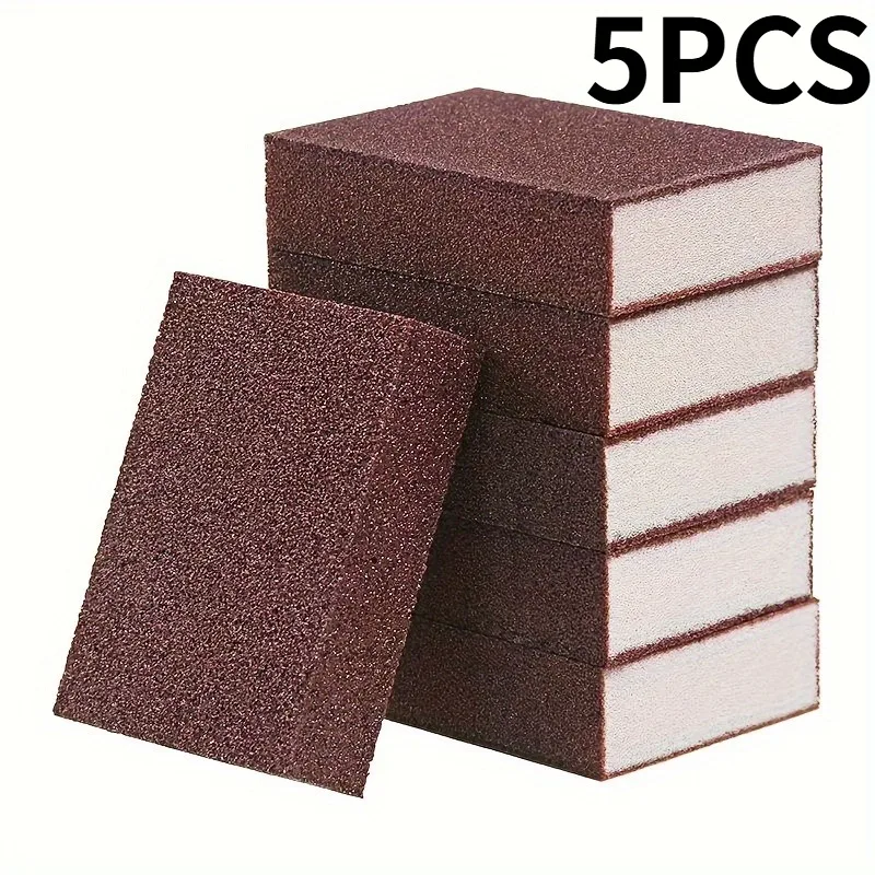 

5pcs Multi-Purpose Kitchen Cleaning Sponges, Polyurethane Scrub Pads, for Dishes, Pots, Stovetops, Walls, kitchen sponge