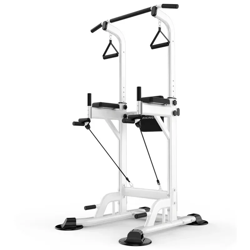 Home Gym Indoor Horizontal Bar Power Rack With Weight Bench Dip Station Tower Single Parallel Bar Fitness Equipment Pull Up Bar