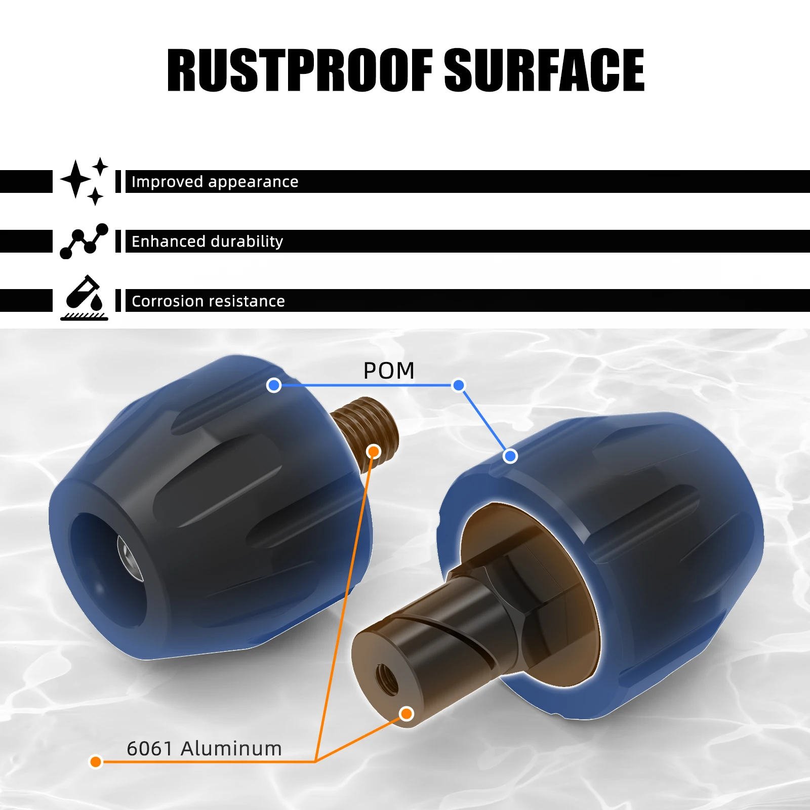 NICECNC العجلات الأمامية المنزلق تحطم الحرس لسيارات BMW R1250GS 2018-2023 R1250GS Adventure 2018-2024 2023 2022 2021 2020 2019 R 1250 GSA #4