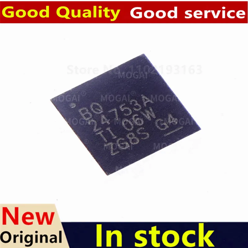 (5piece) New BQ24750 BQ24750A BQ24751 BQ24751A BQ24751B BQ24753 BQ24753A BQ24750RHDR BQ24750ARHDR  BQ24751ARHDR BQ24753ARHDR QFN