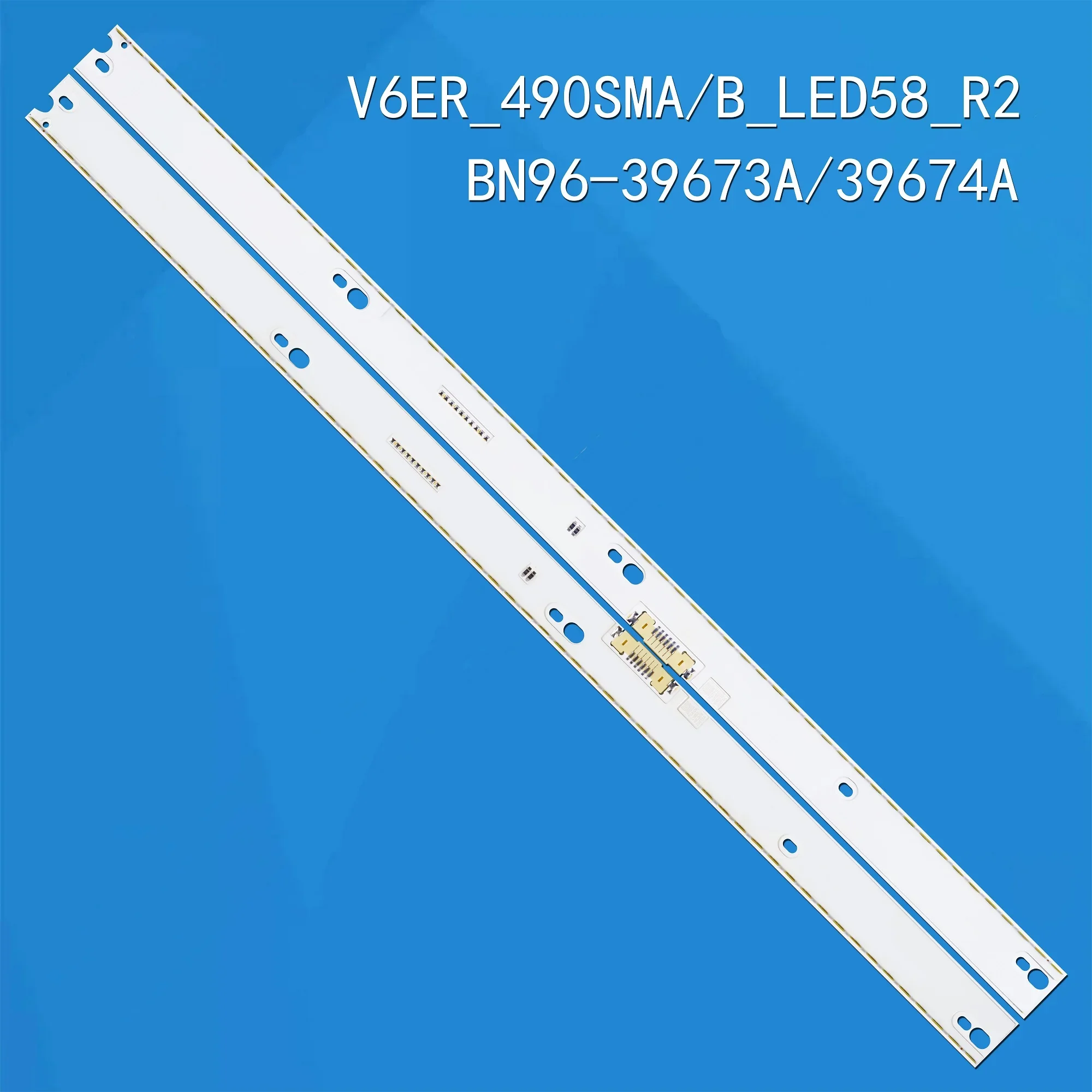 NUEVA tira de LED BN96-39672A BN96-39671A BN96-39882A BN96-39880A para televisor Samsung de 49 pulgadas UE49MU6675 UN49KU6400G UN49KU6500G UN49KU6450G