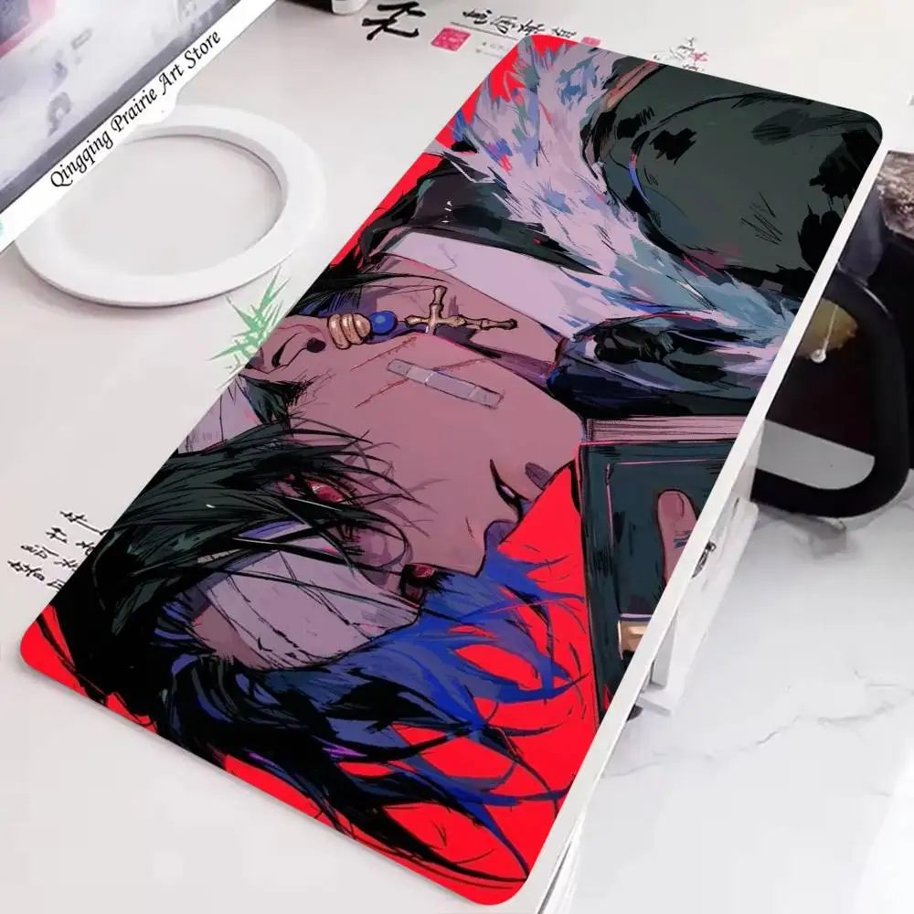 Chrollo Lucilfer H-HUNTER X HUNTER Mousepad Non-slip Suitable For Office Computers Laptops E-sports Game Desk Mats XXL Keyboard