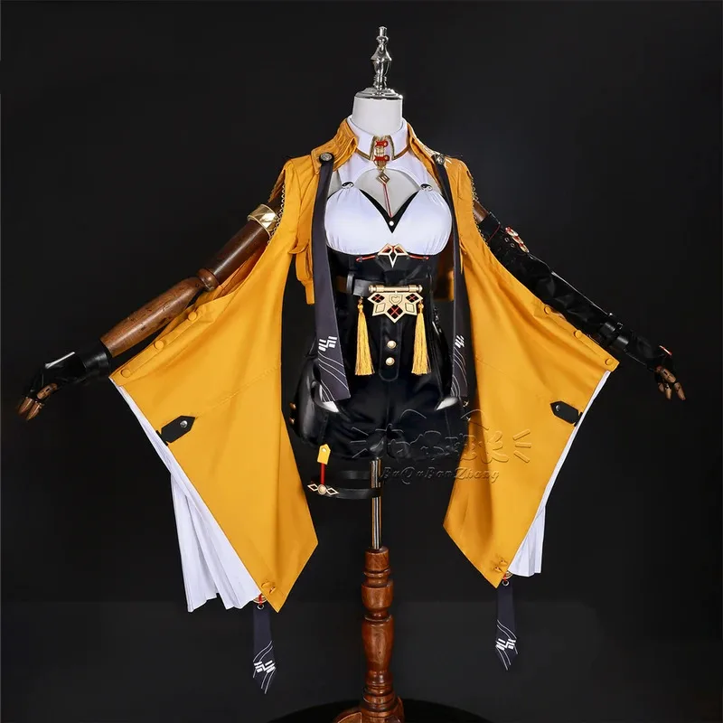 Zizi 2025 لعبة Zenless Zone Zero Yixuan أزياء تنكرية بذلة معطف مجموعة كاملة ZZZ Yi Xuan شعر مستعار أحذية كرنفال حفلة الهالوين Un