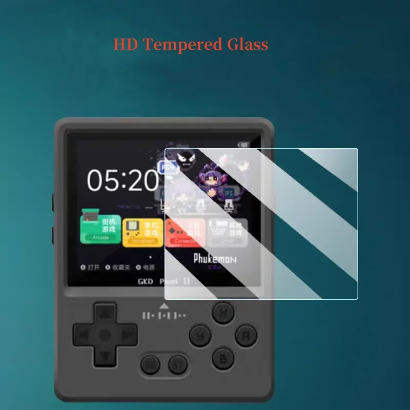 واقي شاشة محمول GKD Pixel II من الزجاج المقسى 9H GKD Pixel2 HD أفلام الشاشة المقسى ملحقات الألعاب