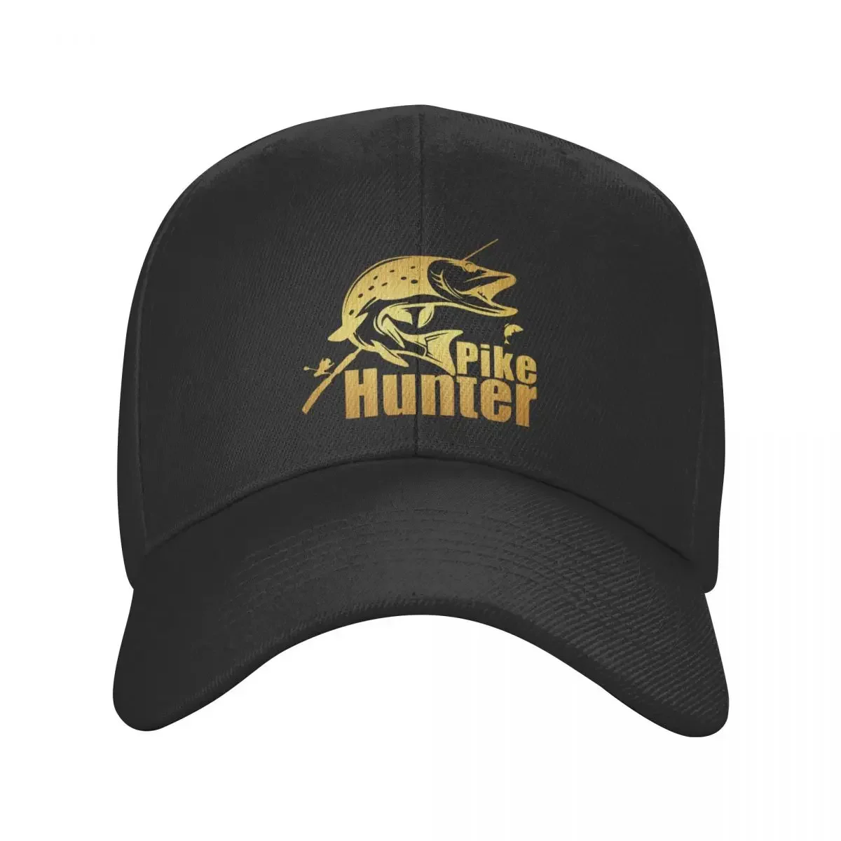 Classic Pike Hunter Fish Baseball Cap Women Men Adjustable Unisex Fishing Fisherman Dad Hat Summer Spring Caps Snapback Hats