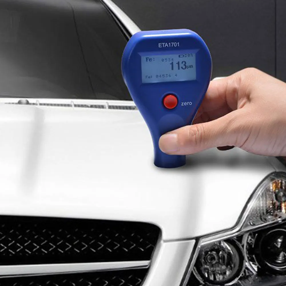 2026 Coating Thickness Gauge ETA1701NF Thickness Tester Meter Paint, Vanish, Plastic Anodic-oxide Layer 0-1000um view 3
