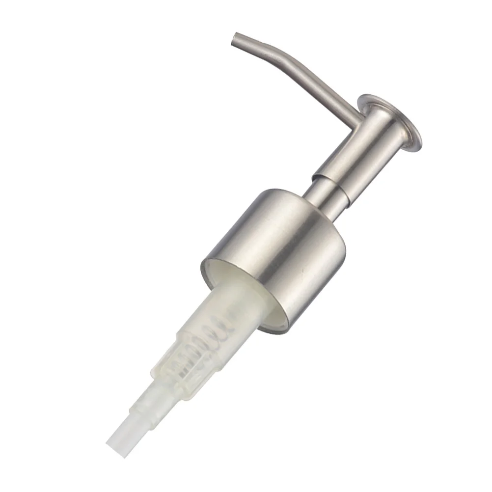 1 قطعة رأس المضخة لزجاجة الفولاذ المقاوم للصدأ موزع الصابون رئيس الصحافة استبدال غسول الشامبو مستحلب مضخة توزيع للمنزل #6