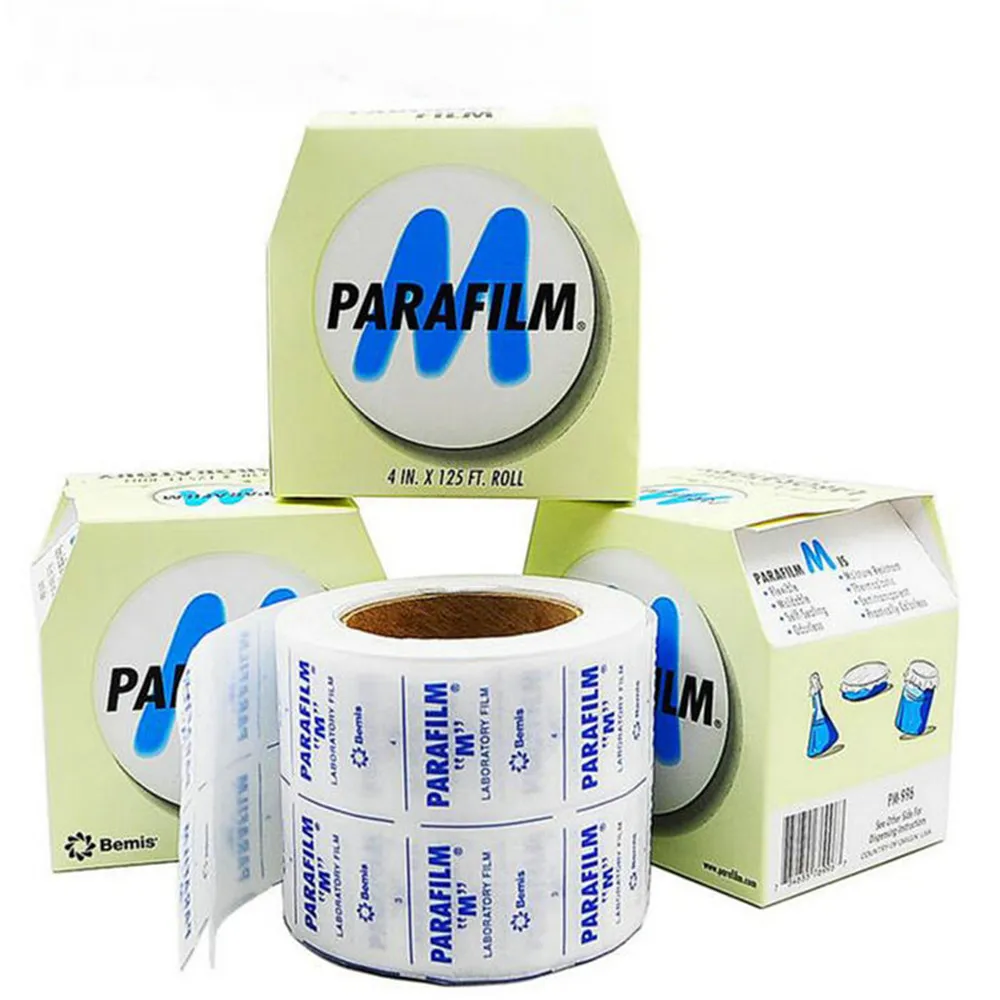 

Free shipping 1Roll/lot 10cmx38m sealing film, Parafilm M laboratory Seal Film PM-996 4INX125FT