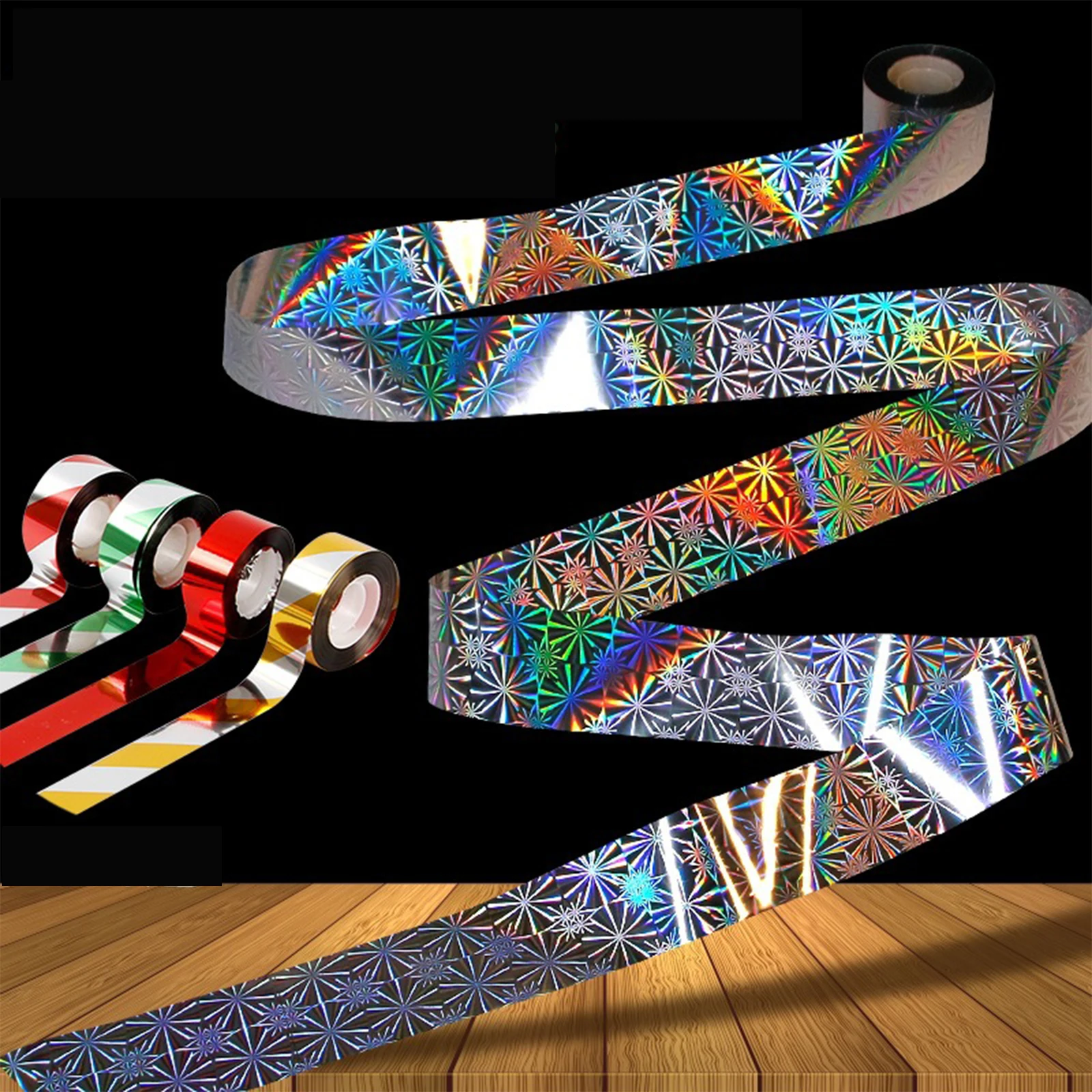 Anti Bird Tape Flash Reflective Bird Scare Ribbon Pigeon Repeller Tape Reflective Non-toxic Repeller Garden Orchard Pest Control