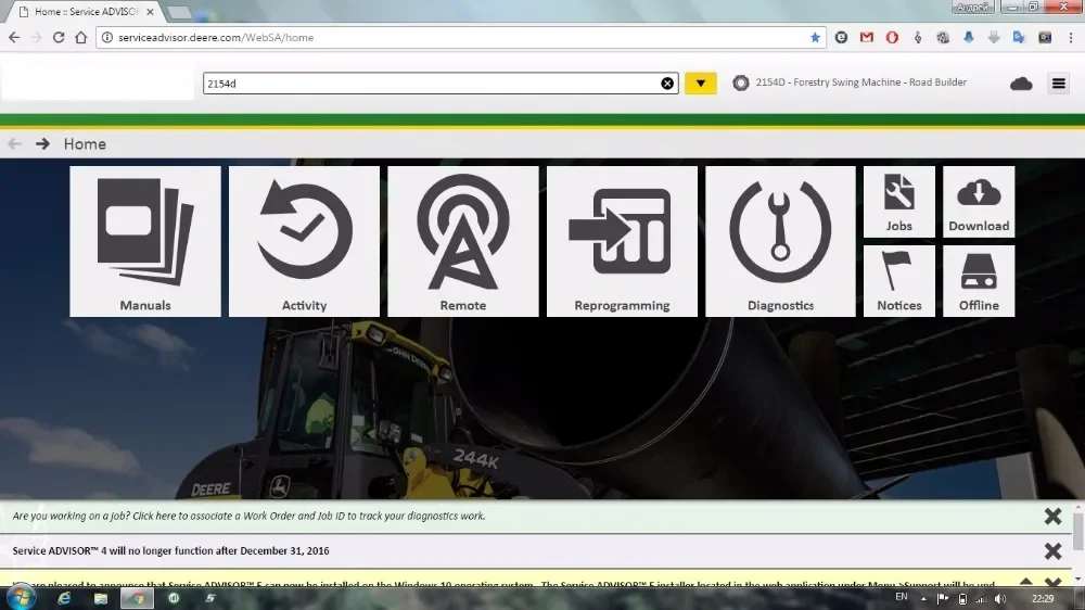 

For New JD Service 5.3 AG [11.2023] Agricultural Machines Multi-Languages Full Set Offline+USB HDD 500GB for John