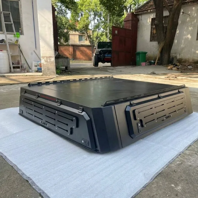 Rooftop Tent Compatible Aluminum Hard Top Truck Canopy
