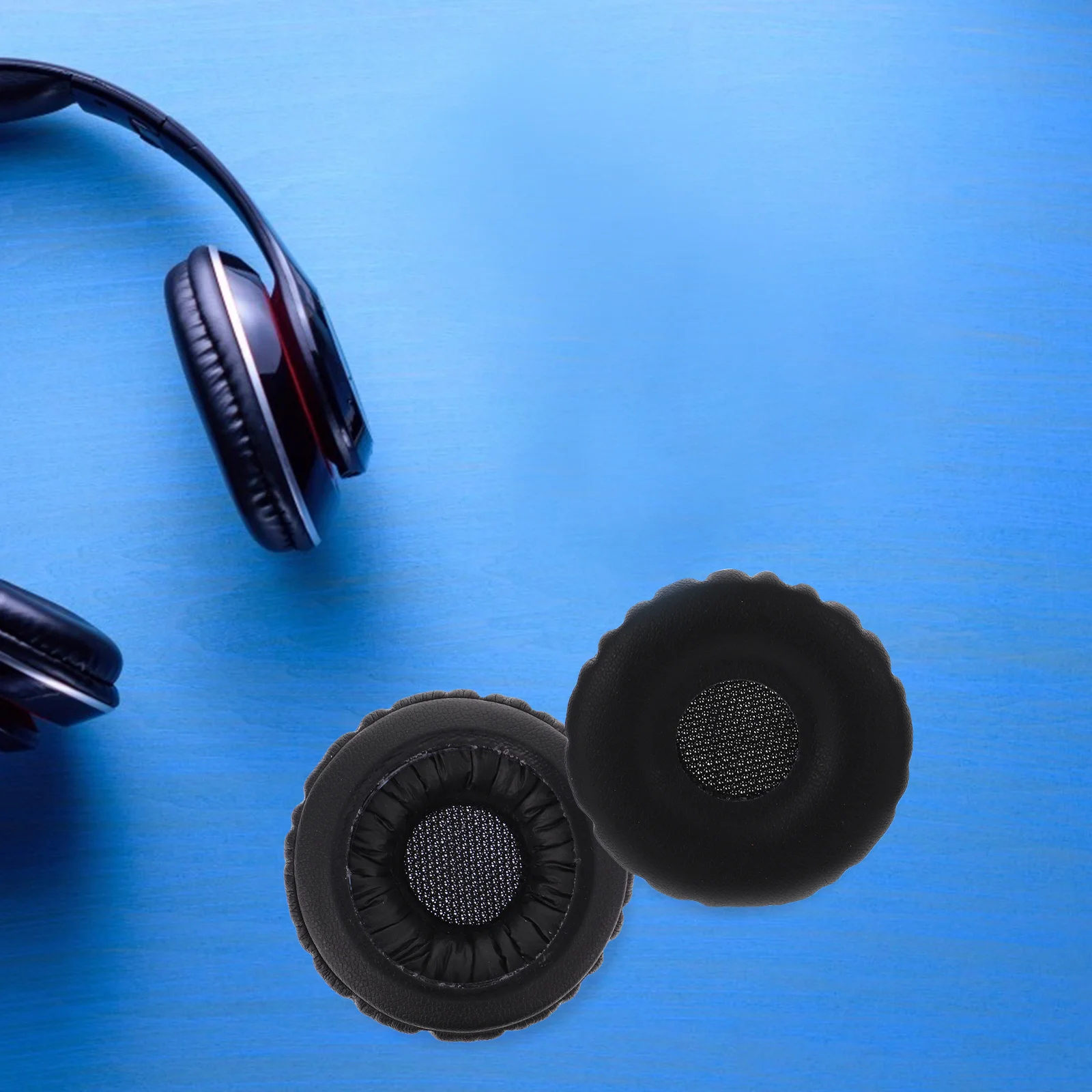 

2 pcs Replacement Ear Pads For Headphones Soft Comfortable Earphone Covers Noise Isolating Headset Cushions Compatible With Akg