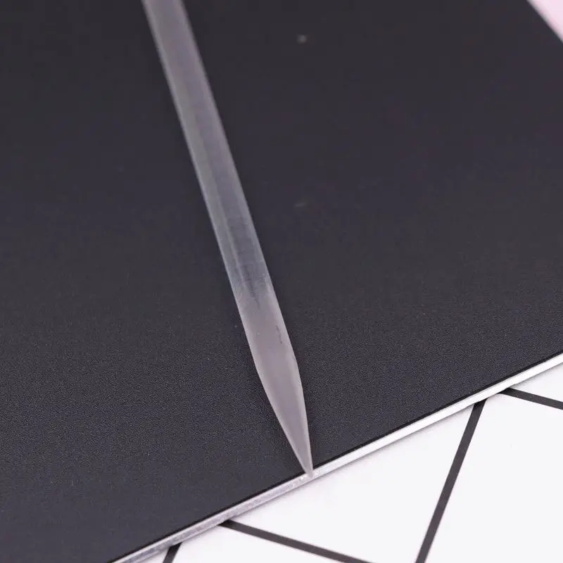 Naxilai 2/5 Stück Acrylstabnadeln, Faltenstruktur-Verarbeitungswerkzeug, 160 mm lang