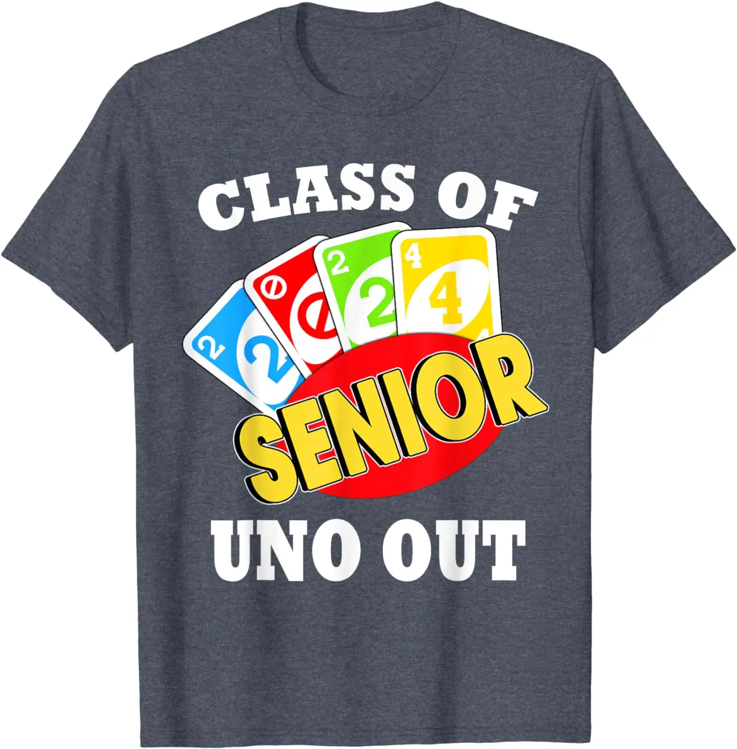 Senior 2024 Out Funny Class Of 2024 Tshirt Lover T-Shirt