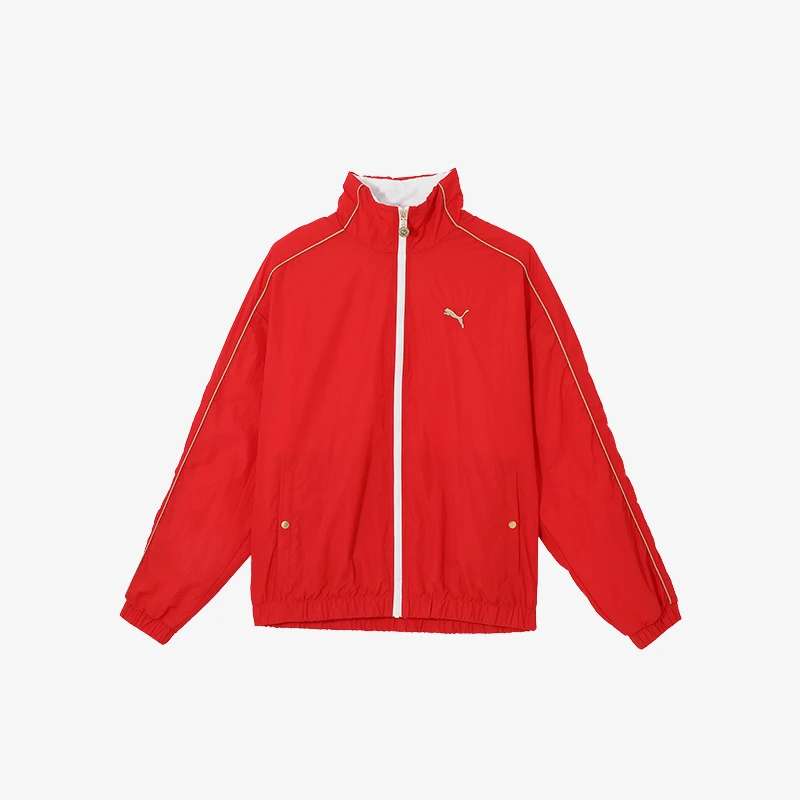 

Puma Genuine 2025 Spring New Men's Fleece-lined Training Stand Collar Jacket 631414-11