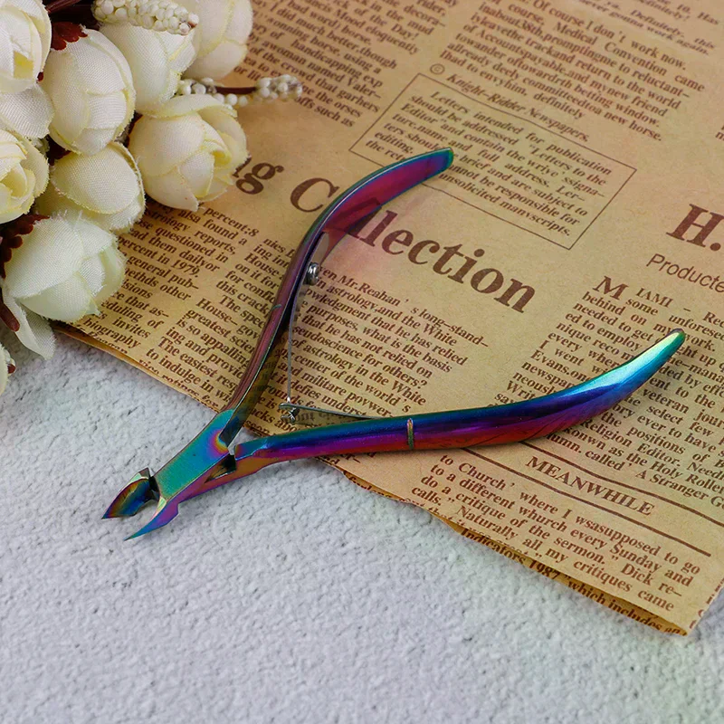 

1pcs Nail Art Cuticle Nipper Cutter Pedicure Clipper Stainless Steel Tool