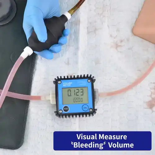Calculadora de volumen de hemorragia Contador de caculación de sangrado simulado