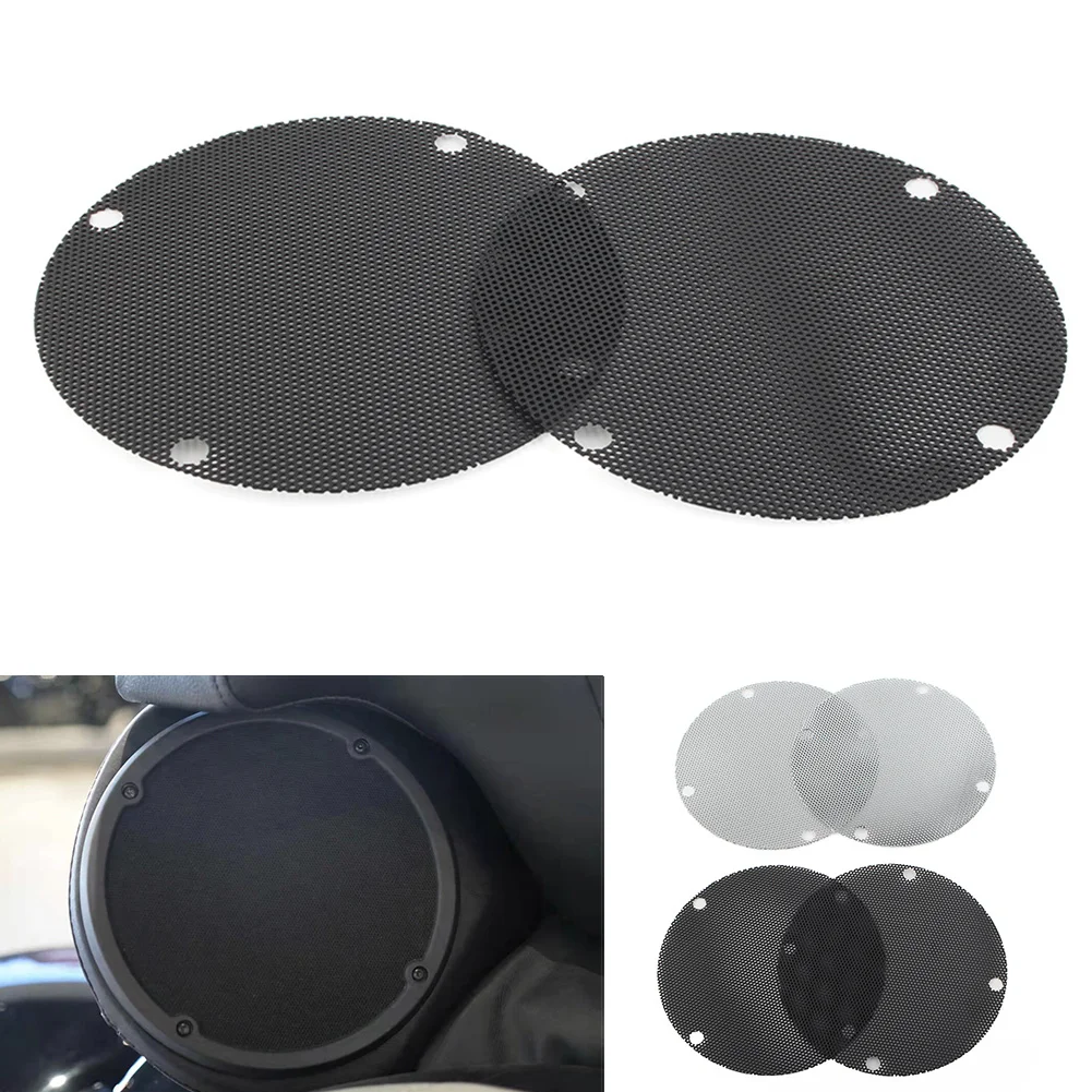 

2 PCS Motorcycle Rear Mesh Speaker Grill Covers For Harley Davidson Touring Electra Glide 1996-2013 FLHT Accessories