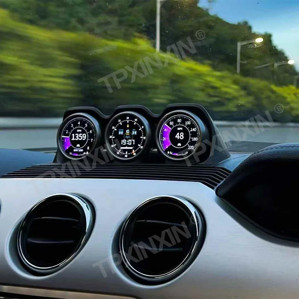Performance Strength Table For Ford Mustang 2015~2023 Virtual Cockpit Speed Meter Dashboard Display Speedometer Screen