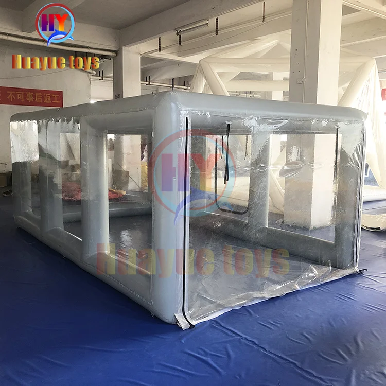 

HUAYUE Inflatable Car Shelter Cover Garage High Quality Customized Most Popular Waterproof Roof Promotion Portable Car Tent