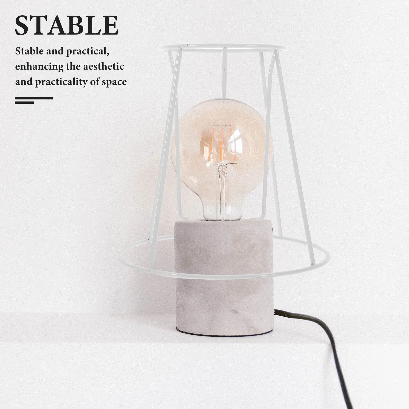 Unique Shape Iron Wire Lampshade Frame Hollow Out for DIY Ceiling Light Fixture Industrial Pendant Lamp Shade Cage Decorative