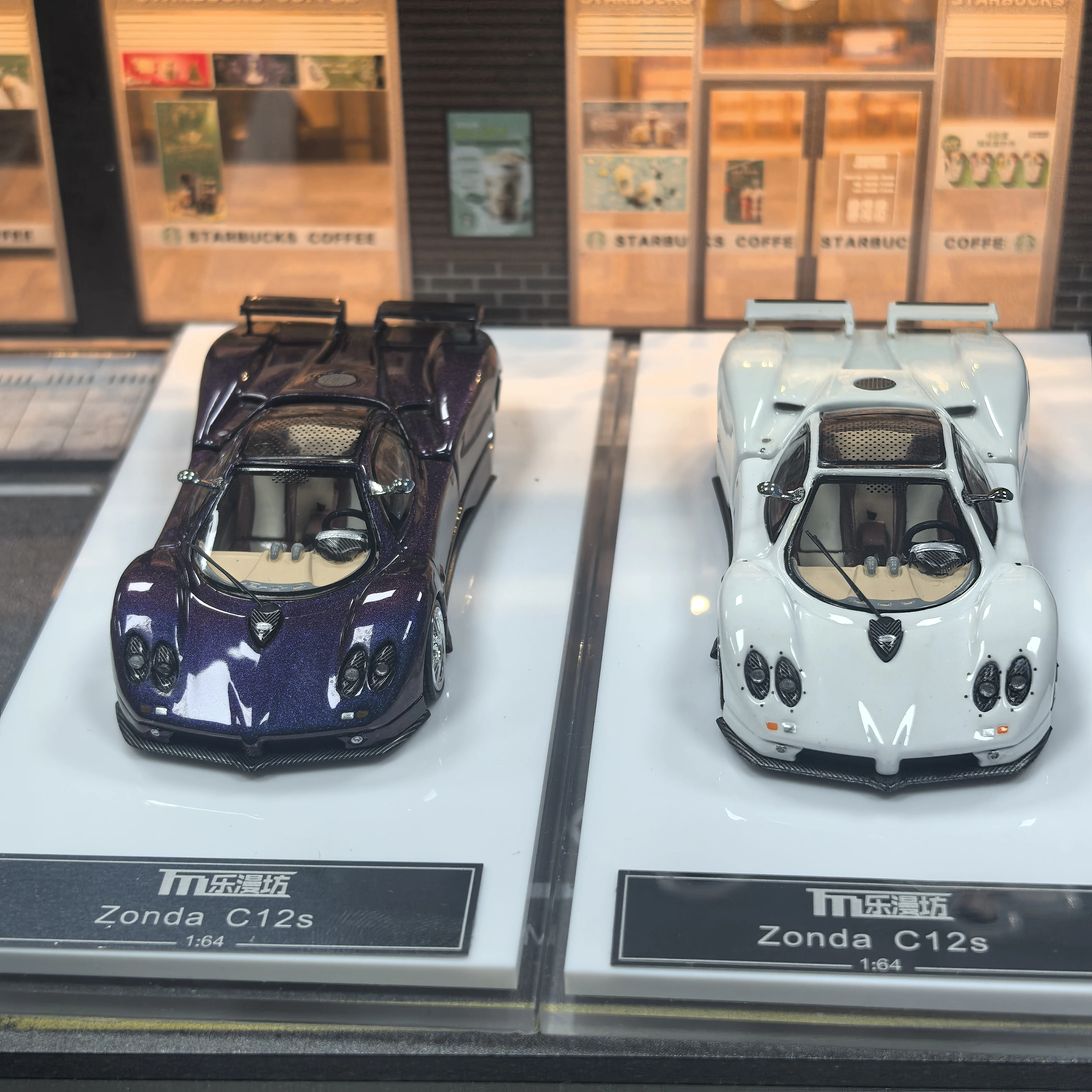 新入荷-lmf-1-64-ゾンダ-c12-発光バージョン合金ミニチュアダイキャストモデル磁気バックカバー車のおもちゃ子供のギフト