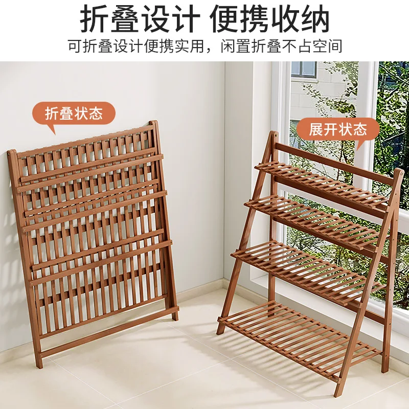 رفوف نباتية متعددة الطبقات، وضع الشرفة، أرفف نباتات عصرية قائمة على الأرض، أثاث خارجي Rak Tanaman YSZWJ #2