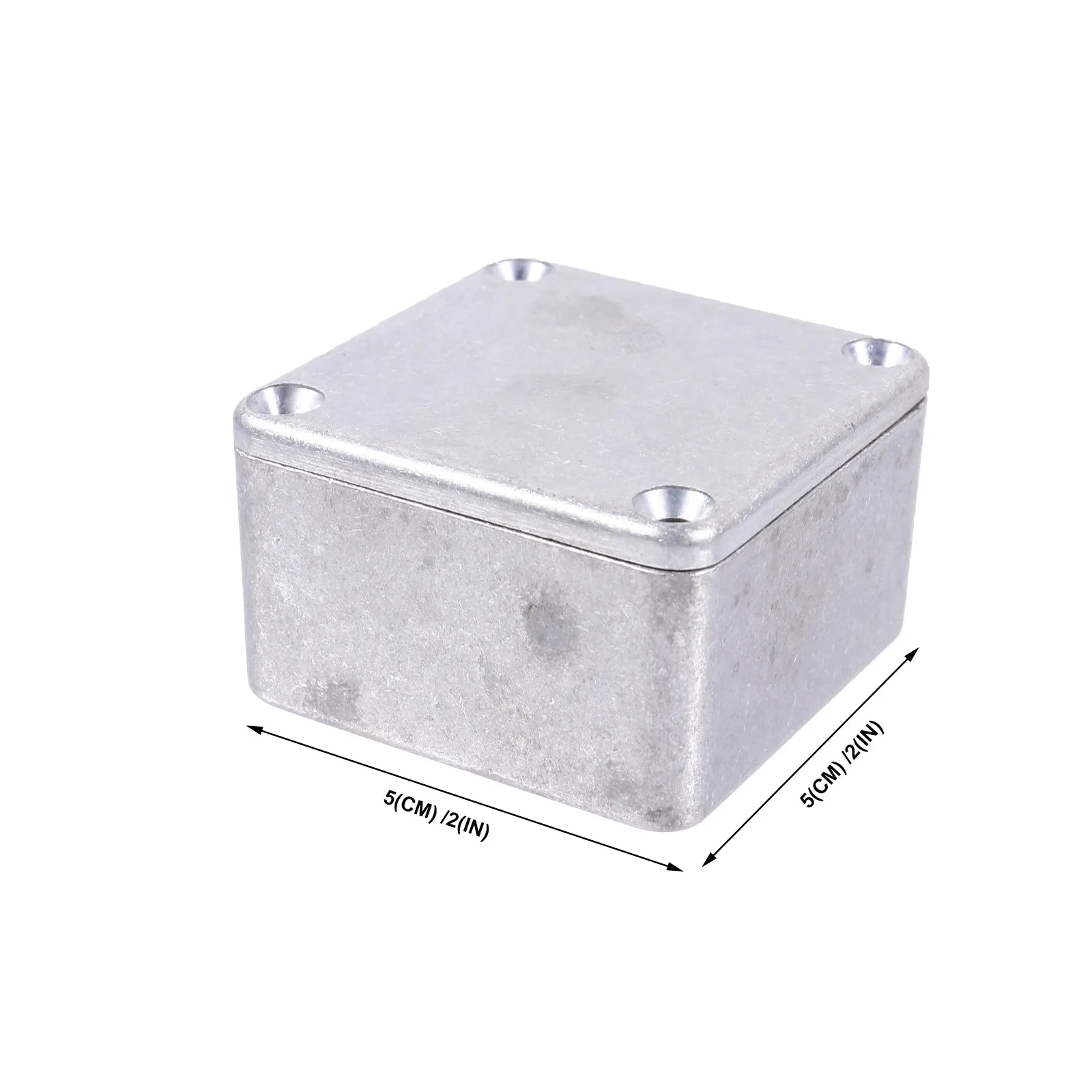 Diecast Stomp Box Case For Guitar Effect Pedal Enclosure Metal Aluminum Replacement 2 Styles Smooth Surface Anti-Rust Perfect