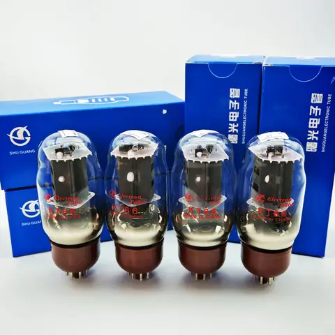 ShuGuang KT66 Vakuumröhren-Audioventil ersetzt 6L6 6P3P 350C für Röhrenverstärker DIY HIFI-Audioverstärker