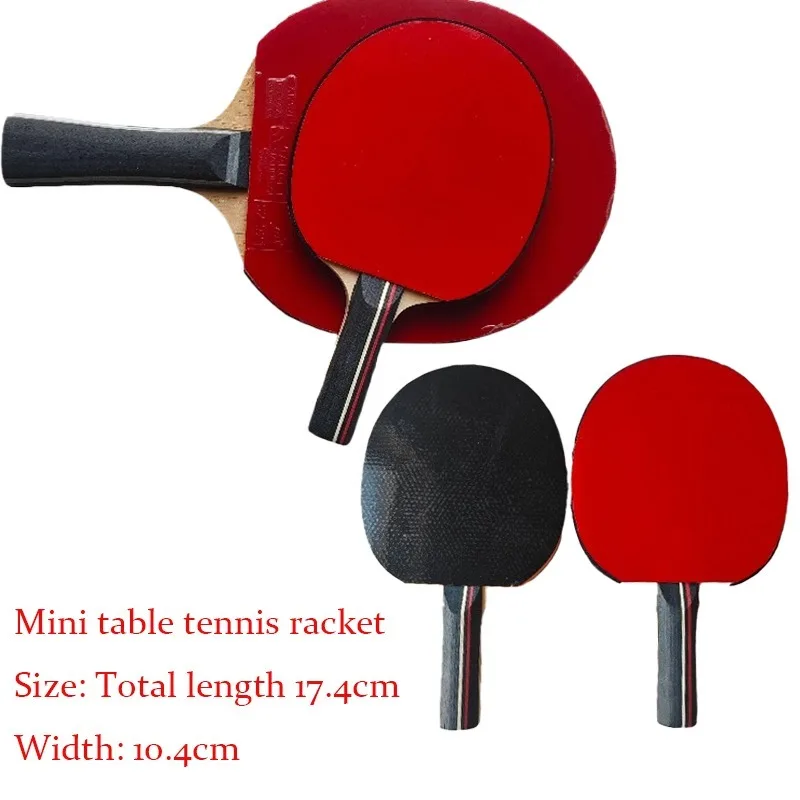 

Сувенир YINHE мини-нозвие для настольного тенниса для демонстрации коллекции, ракетка для пинг-понга небольшого размера для детей, фирменная интересная ракетка