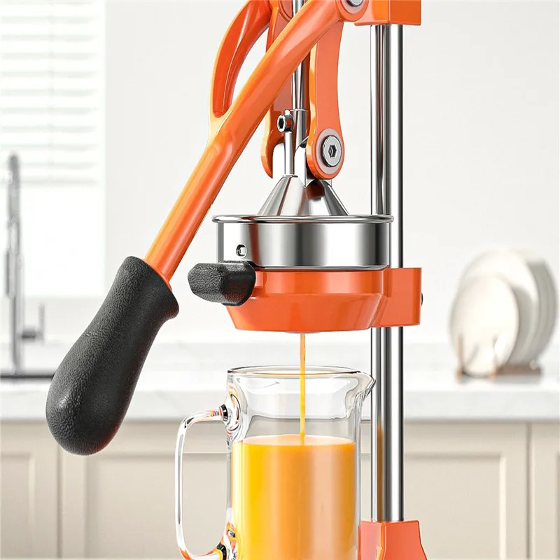 New Home Manual Juicer Orange Juice Squeezer Flat Head Juice Specialized Handmade Fresh Pressing and Squeezing Artifact