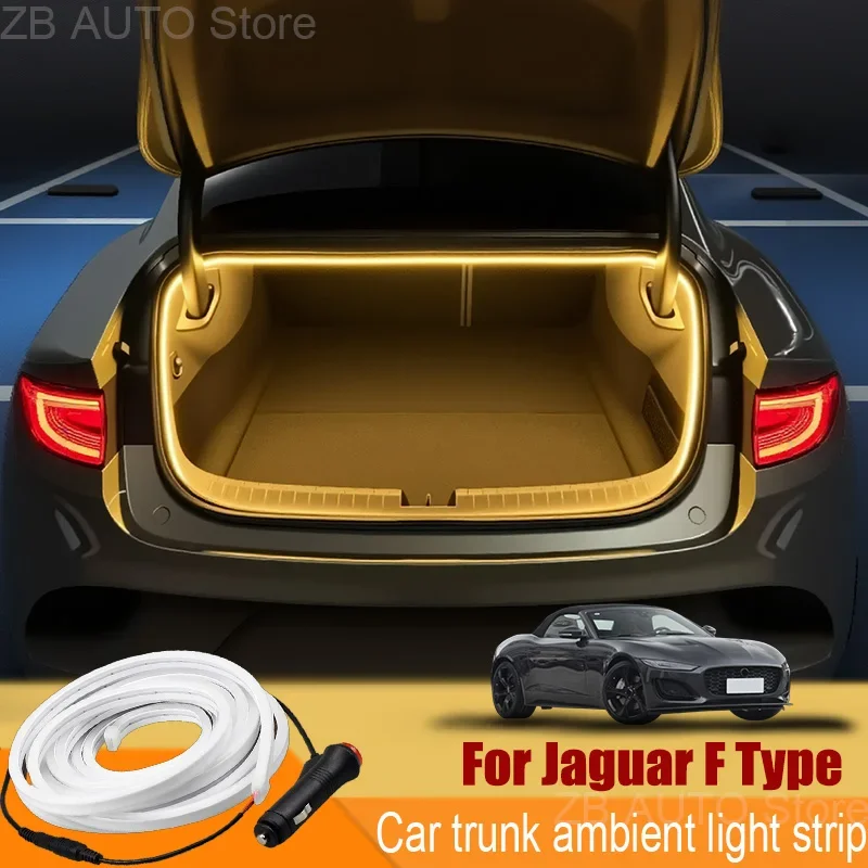 

For Jaguar F type Automobile trunk ambient light automatic sensing car interior lighting with accessories