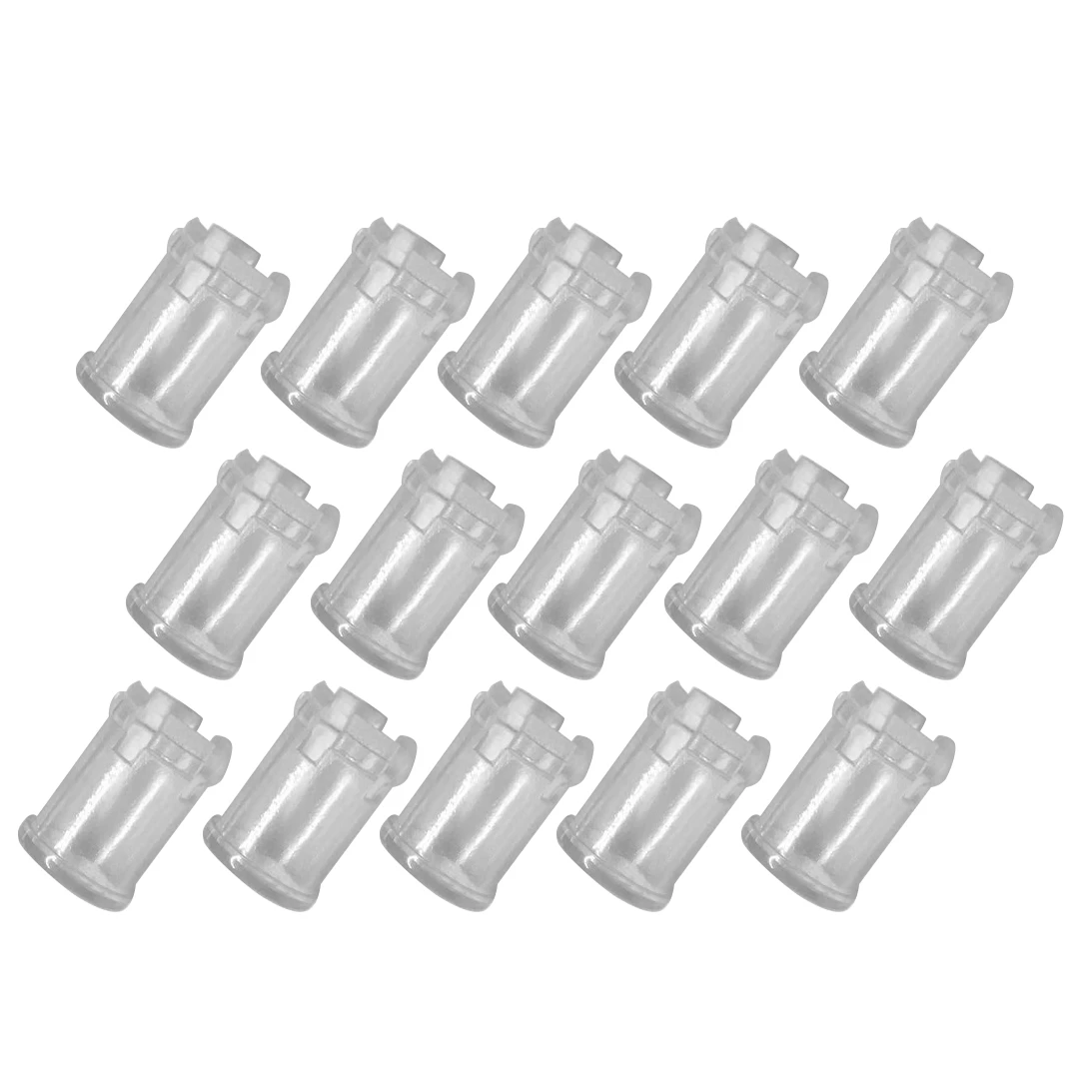 Transparent lamp cap 100Pcs 5mm Led Light Emitting Diode Lampshade Light Guide Column Light