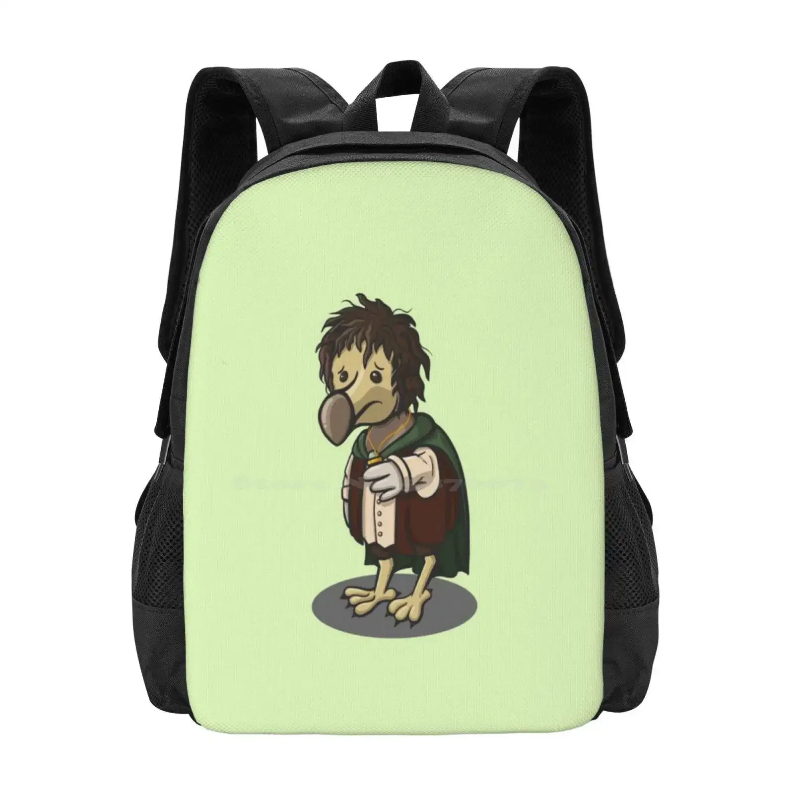 

Fro-Dodo Baggins Hot Sale Schoolbag Backpack Fashion Bags Frodo Fellowship Samwise Aragorn Tolkien