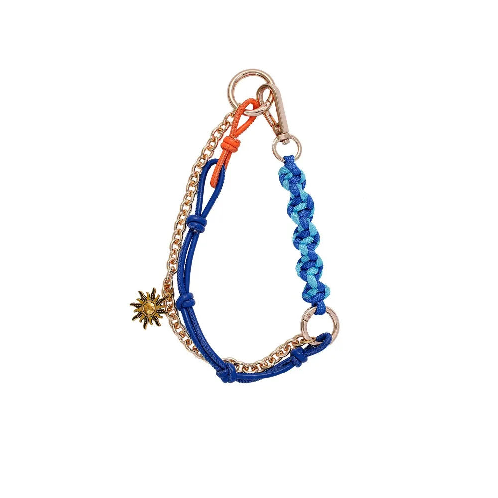 

DIY Necklace Retro Rope Woven Pendant Sun Pendant Key Chain Mobile Phone Pendant Car Keyring Fashion Bag Chain Charms