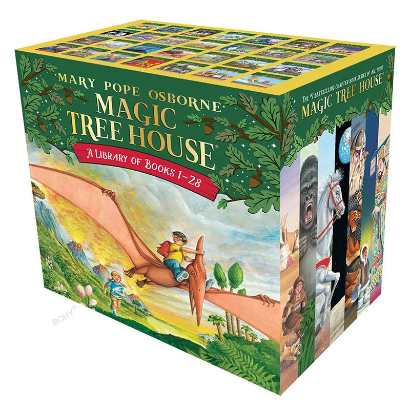 

32 Books Box Set MAGIC TREE HOUSE 1-32 English Reading Picture Book Children's Chapter Young Adult Novel Story