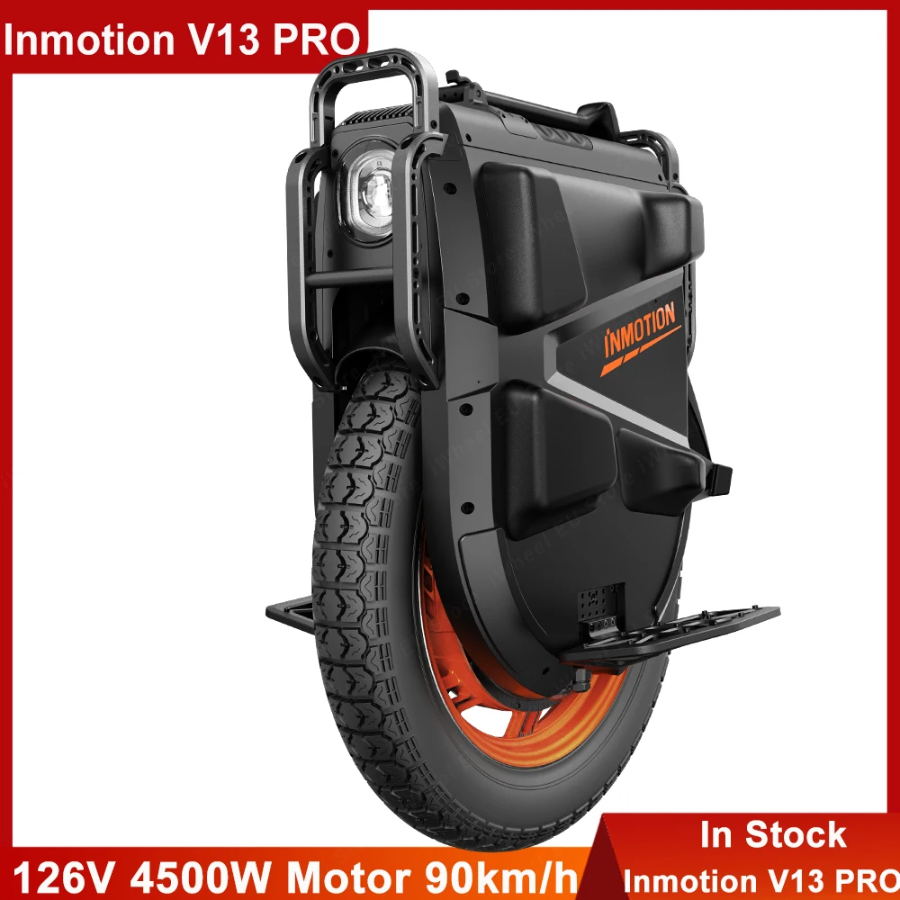 Newest INMOTION V13 PRO 126V 3024Wh Battery 4500W Motor New Generation Self Balance Inmotion V13 Challenger EUC