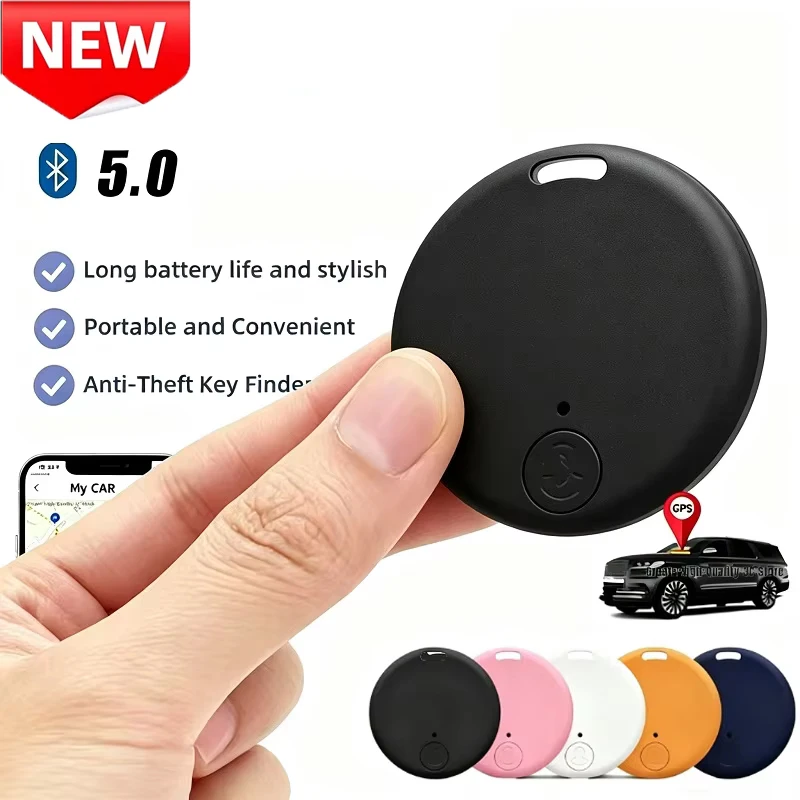 New Mini GPS Tracker Bluetooth 5.0 Pet Elderly Kids Wallet Tracking Smart Finder Locator Car Locator For IOS Android 2026