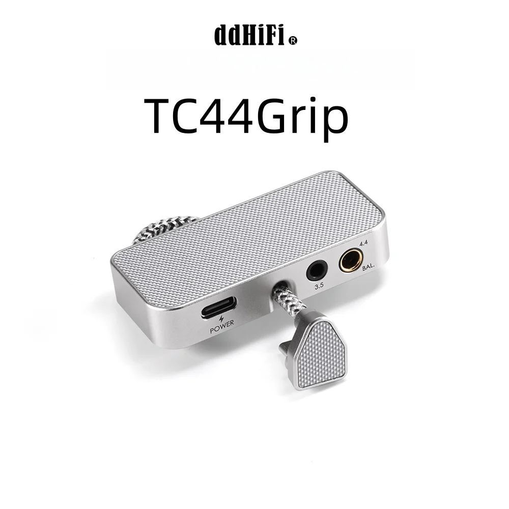 

DD ddHiFi TC44Grip Hi-Res DAC/AMP | Dual CS43198 and SGM8262-2 | 32bit/768kHz & DSD256 | 60W PD Fast Charging