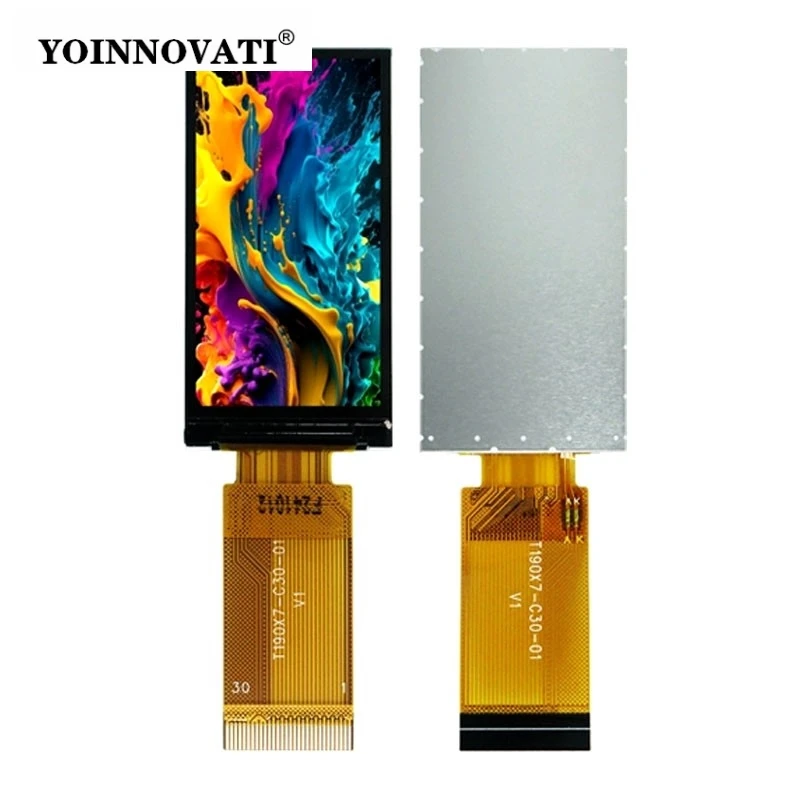 1.9-inch Bar-type TFT LCD Display Module with ST7789 Controller - 170x320 Resolution - SPI/Parallel Interface - Full Color