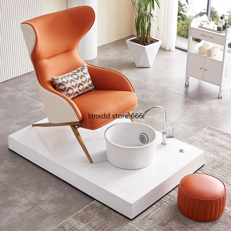 Pedicure chair Multi-functional nail soak foot sofa Foot bath SPA  tattooed eyebrow   beauty eyelash chair