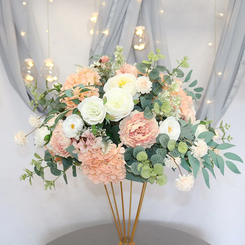 New romantic Nordic home living room desktop coffee table floral ornament combination set dining table flower wedding photograph