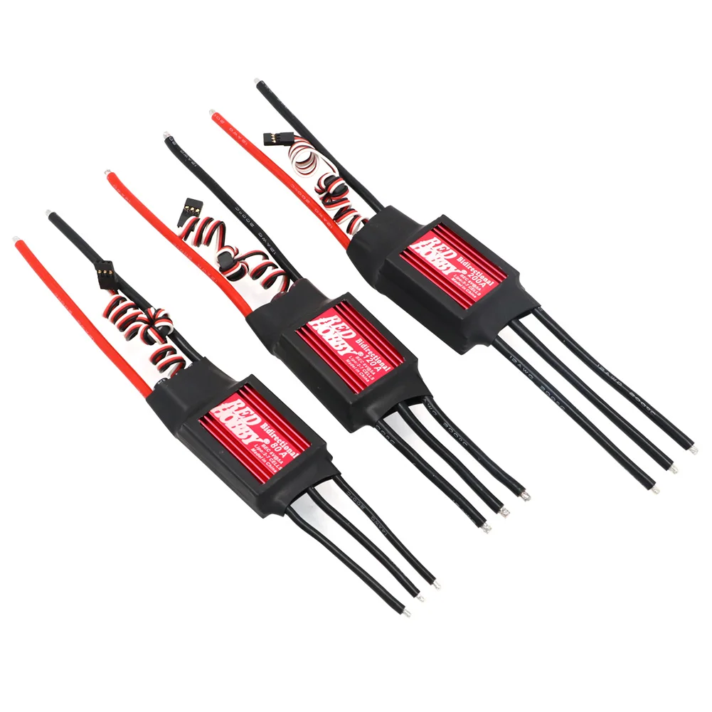 

RedHobby 80A 120A 200A двунаправленный бесщеточный ESC для дистанционного управления автомобиля, лодки, пневматический подводный гребной винт